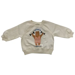 Gingersnaps Felpa Cotone Burro