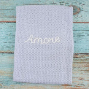 Amore - Copertina con ricamo