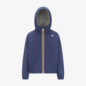 K-Way Jake Stretch Bambino | Giubbino Blu in Nylon