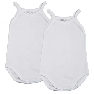 2 Body spalla stretta in cotone