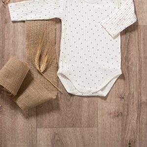 Body neonato in cotone a manica lunga