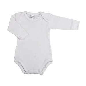 2 Body manica lunga con scollo americano in cotone