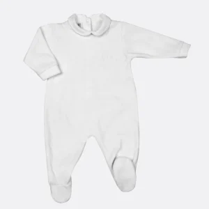 2 tutine in ciniglia con ricamo