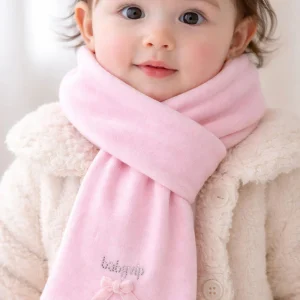 Sciarpa in ciniglia con Fiocchettino e strass