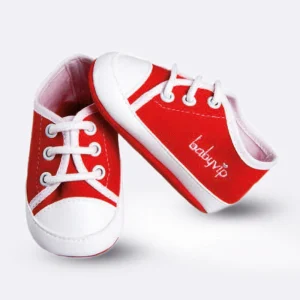 Scarpina in cotone tinta unita