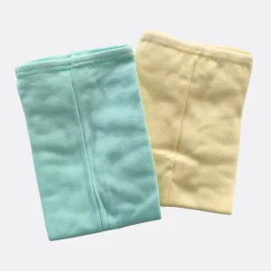 Set 2 ghettine neonato/a in cotone caldo