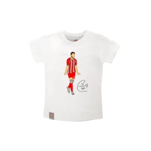 T-Shirt bianca Vazquez Junior