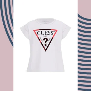 T-Shirt Cropped Logo Triangolare