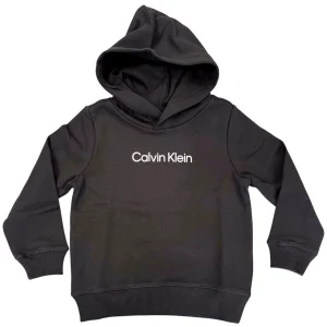 Felpa cappuccio Calvin Klein nera
