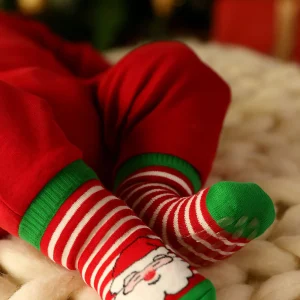 Calzino in spugna con applicazione antiscivolo