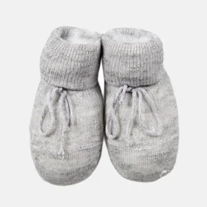 Scarpina neonato in cotone caldo e viscosa