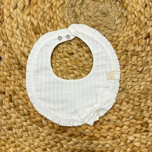 Baby Gi Bavaglino Fiocco Sangallo