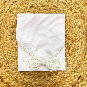 Baby Gi Quadrato Fiocco floreale