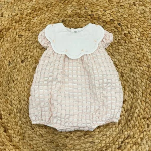 Barcellino Pagliaccetto Con Ricamo