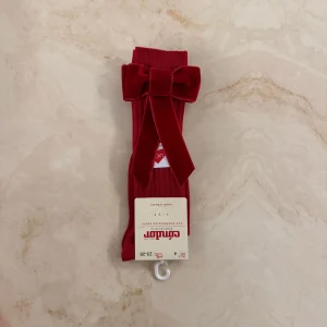 Condor Calzini a coste con fiocco in Velluto