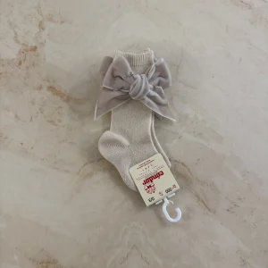 Condor Calzini alti con fiocco in Velluto