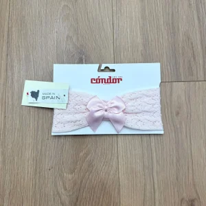 Condor fascia traforata con fiocco in raso