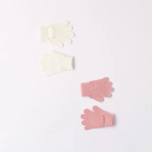 Set 2paia di guanti  (2 COLORI)