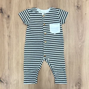 Lalalù tutina in cotone a righe