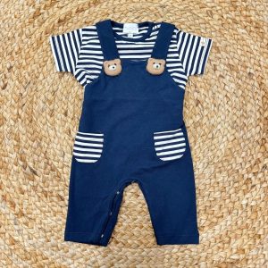 Nanàn Salopette con magliettina Orsetti