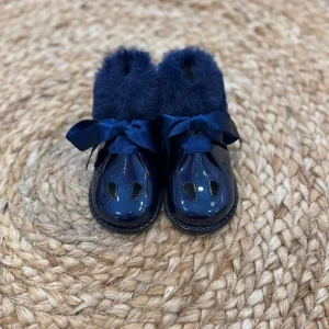 Panyno Scarpina Occhiello con pelliccia