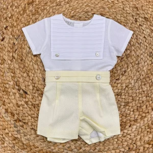 Paz Rodrìguez Completino in Lino e Cotone