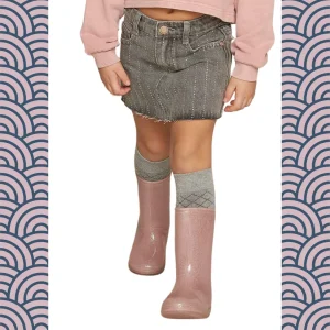 Gonna Denim c/strass